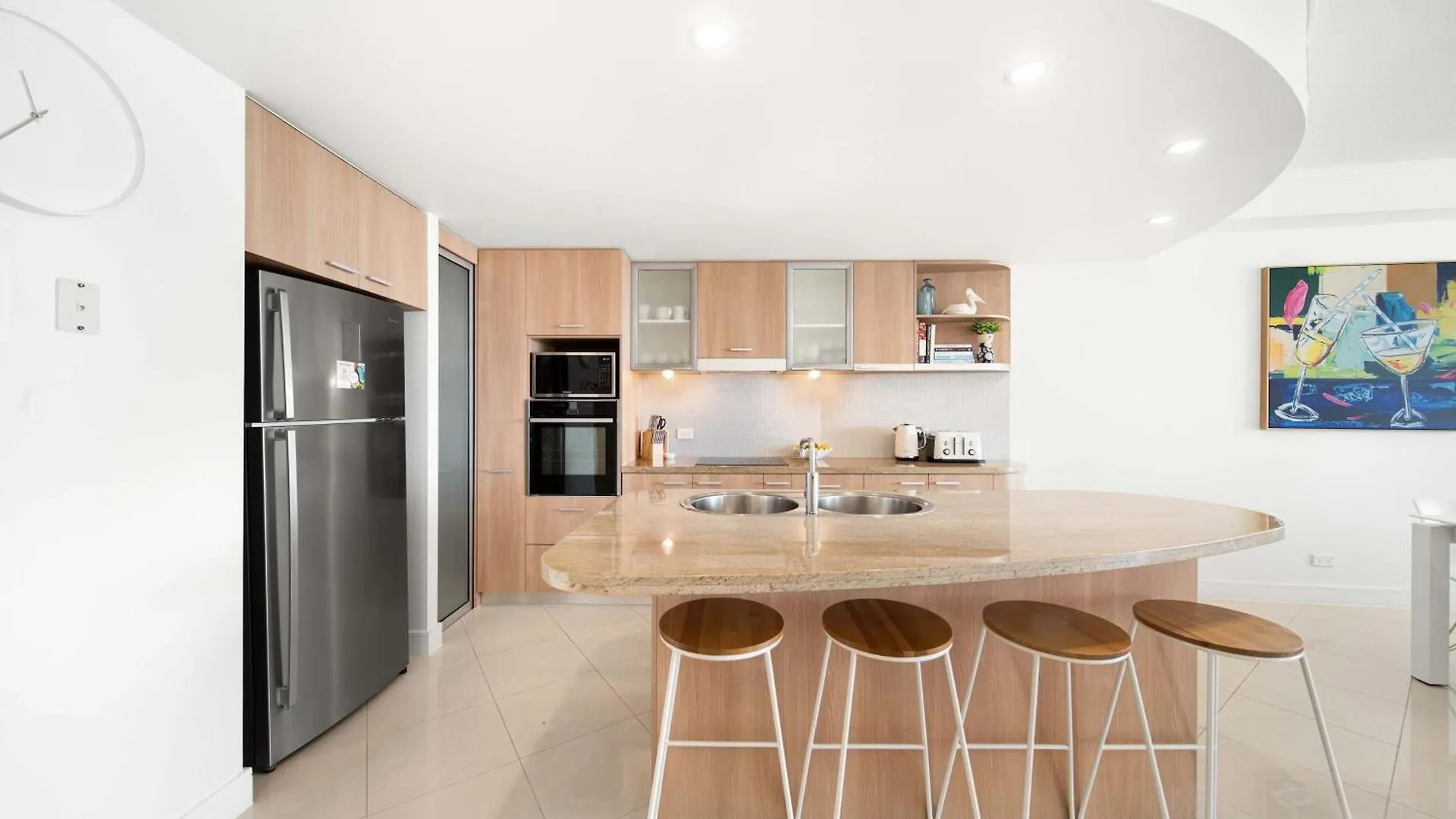 Ferienwohnung Waterfront Elegance With Pool & Jetty Access Buddina Apartment